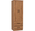 DUBLIN 2 DOOR WARDROBE NATURAL OAK