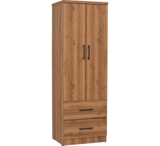 DUBLIN 2 DOOR WARDROBE NATURAL OAK