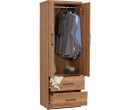 DUBLIN 2 DOOR WARDROBE NATURAL OAK
