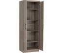 DUBLIN 2 DOOR WARDROBE DARK OAK