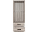 DUBLIN 2 DOOR WARDROBE LIGHT OAK