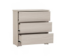 DUBLIN 3 DRAWER DRESSER LIGHT OAK