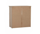 DUBLIN 3 DRAWER DRESSER DARK OAK