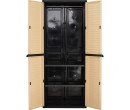 OPTIMUS LARGE WARDROBE BEIGE/BLACK
