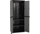 OPTIMUS LARGE WARDROBE GREY/BLACK