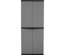 OPTIMUS LARGE WARDROBE GREY/BLACK