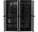 OPTIMUS LARGE WARDROBE GREY/BLACK