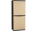OPTIMUS LARGE STORAGE CABINET BEIGE/BLACK