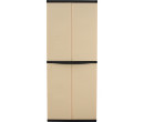 OPTIMUS LARGE STORAGE CABINET BEIGE/BLACK