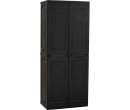 OPTIMUS LARGE STORAGE CABINET BEIGE/BLACK