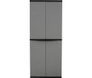 OPTIMUS LARGE STORAGE CABINET GREY/BLACK