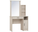 *DUBLIN DRESSING TABLE WITH STOOL LIGTH OAK