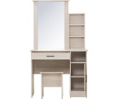 *DUBLIN DRESSING TABLE WITH STOOL LIGTH OAK