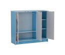 WONDERLAND 3 DOOR CARTOON CABINET BLUE