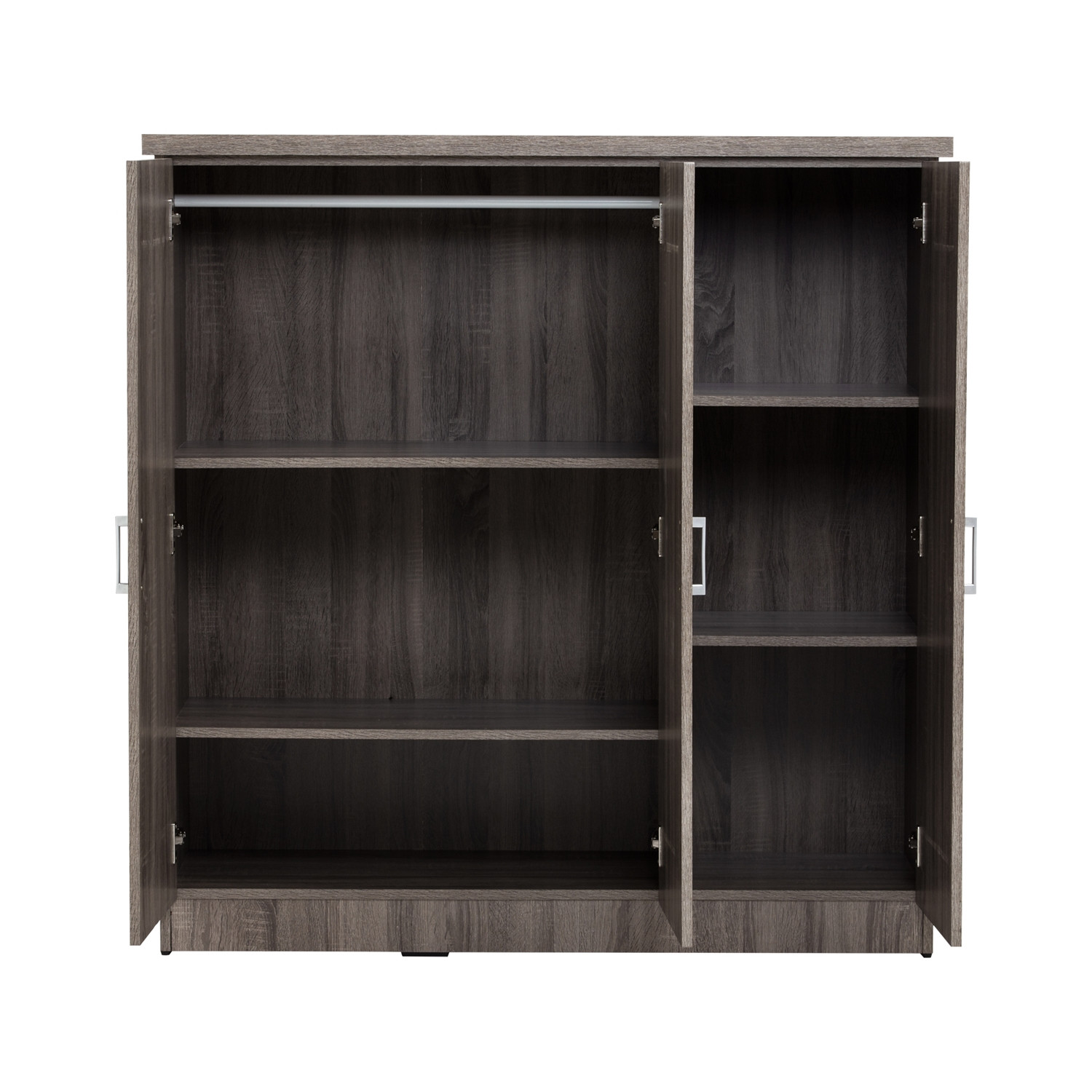 DUBLIN 3 DOOR LOW WARDROBE SONOMA DARK DUBLIN 3 DOOR LOW WARDROBE SONOMA DARK