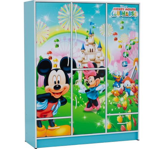 WONDERLAND CARTOON WARDROBE BLUE