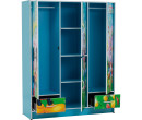 WONDERLAND CARTOON WARDROBE BLUE