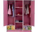 WONDERLAND CARTOON WARDROBE PINK