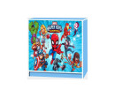 WONDERLAND 3 DOOR CARTOON CABINET BLUE