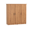 DUBLIN 3 DOOR LOW WARDROBE NATURAL OAK
