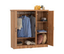 DUBLIN 3 DOOR LOW WARDROBE NATURAL OAK