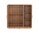 DUBLIN 3 DOOR LOW WARDROBE NATURAL OAK