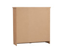 DUBLIN 3 DOOR LOW WARDROBE NATURAL OAK