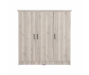 DUBLIN 3 DOOR LOW WARDROBE LIGHT OAK