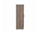 DUBLIN 3 DOOR LOW WARDROBE DARK OAK
