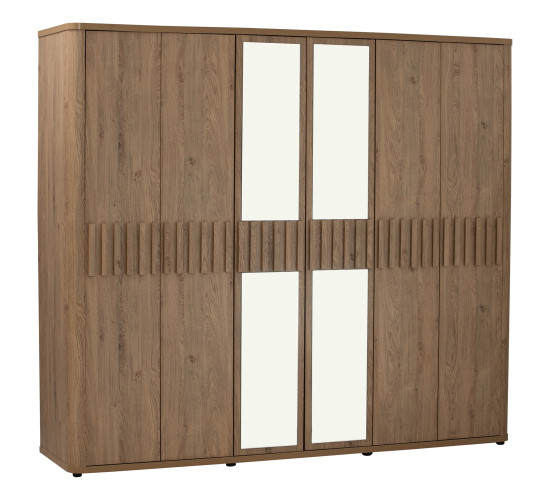*KALMAR 6 DOOR WARDROBE 173
