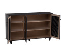 ALMO 3 DOOR SHOE CABINET LIGHT CAPPUCCINO