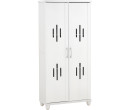 HASTING 2 DOOR SHOE CABINET WHITE