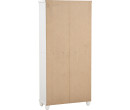 HASTING 2 DOOR SHOE CABINET WHITE