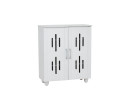 HASTING 2 DOOR SHOE CABINET WHITE