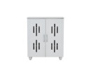 HASTING 2 DOOR SHOE CABINET WHITE