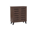 IRAN 2 DOOR SHOE CABINET NATURAL WALNUT