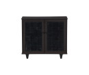 ALMO 2 DOOR SHOE CABINET LIGHT CAPPUCCINO