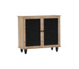 ALMO 2 DOOR SHOE CABINET SONOMA OAK
