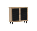 ALMO 2 DOOR SHOE CABINET SONOMA OAK