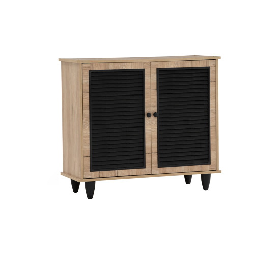 ALMO 2 DOOR SHOE CABINET SONOMA OAK