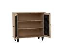 ALMO 2 DOOR SHOE CABINET SONOMA OAK