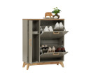 LOGOS SHOE CABINET OAK/GREY