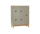 LOGOS SHOE CABINET OAK/GREY