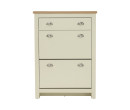 FARO SHOE CABINET CREAM/OAK