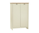FARO SHOE CABINET CREAM/OAK