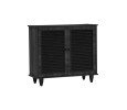 ALMO 2 DOOR SHOE CABINET BLACK ALMO 2 DOOR SHOE CABINET BLACK