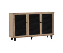 ALMO 3 DOOR SHOE CABINET SONOMA OAK