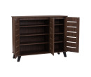 IRAN 3 DOOR SHOE CABINET NATURAL WALNUT