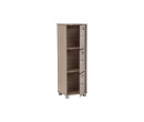 NAOMI 3 DOOR STORAGE BOX WITH LOCK EBONNESE