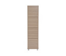 NAOMI 4 DOOR STORAGE BOX WITH LOCK EBONNESE